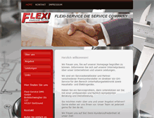 Tablet Screenshot of flexiservice.de